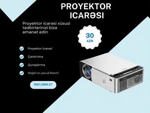 Proyektor icarəsi - Infocus NI116A — şəkil 1, Bakı