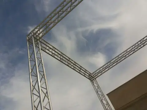 Alüminium Səhnə Truss Sistemi və Səhnə Platforması — şəkil 2, Bakı