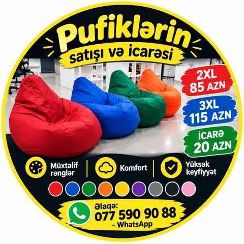 Pufiklərin günlük icarəsi — şəkil 2, Nərimanov, Bakı