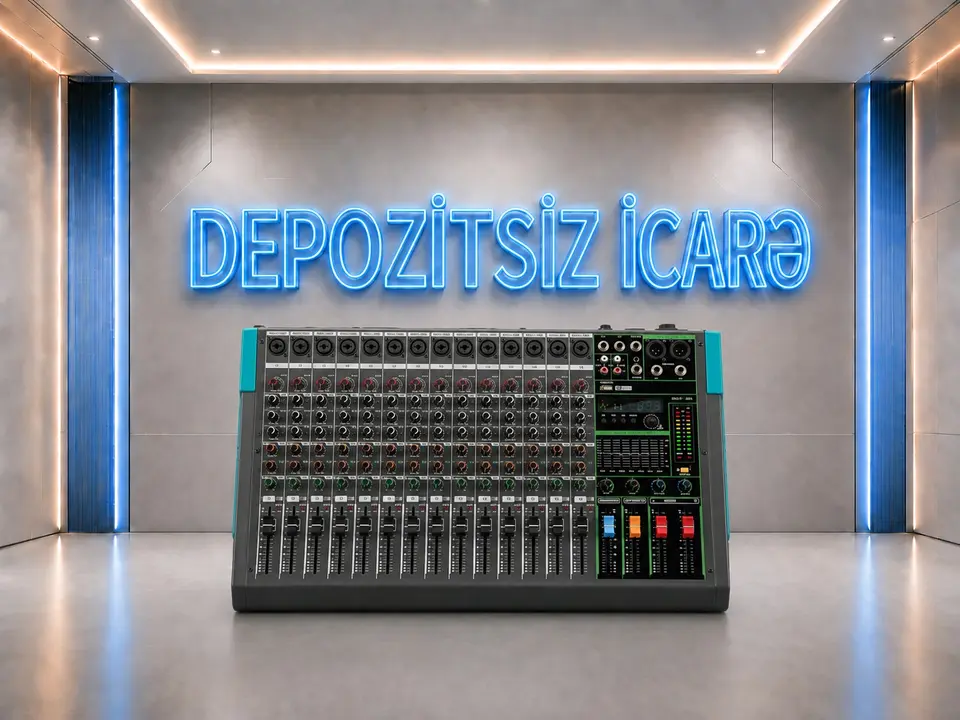 Depusheng pa 16 səs mikşeri icarəsi — şəkil 1, Bakı