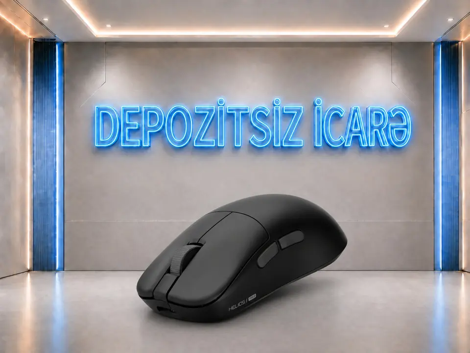 Fantech helios 2 pro simsiz oyun siçanı icarəsi — şəkil 1, Bakı