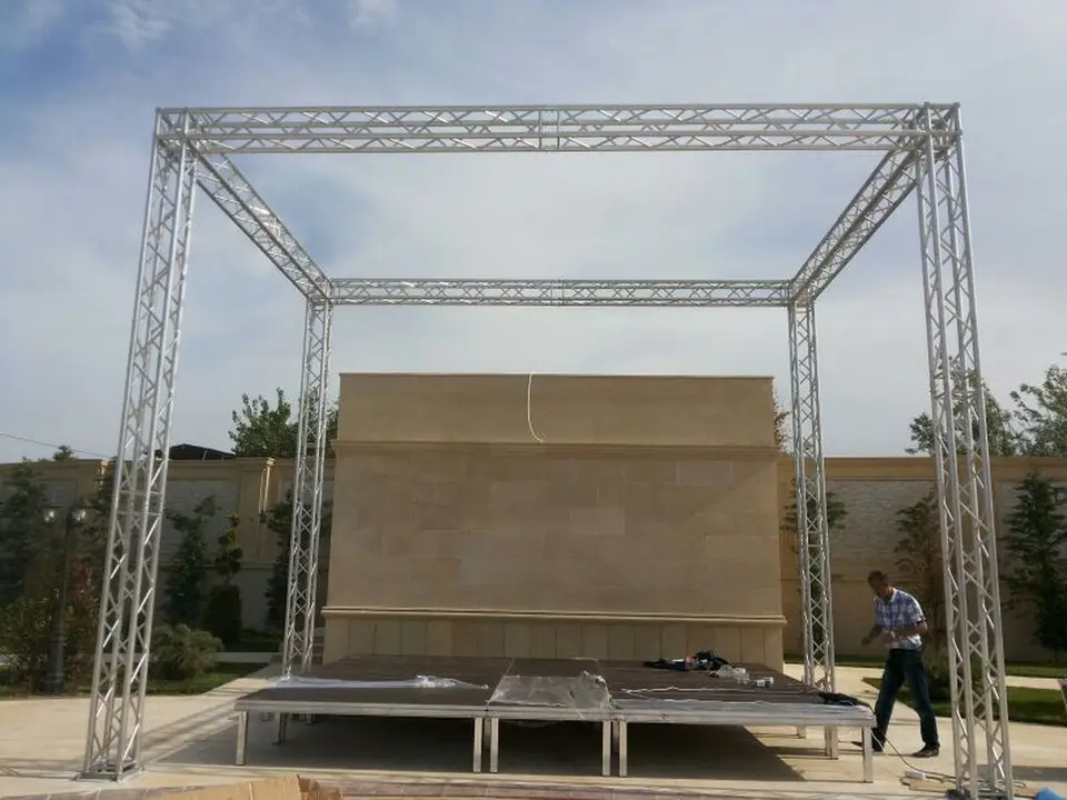Alüminium Səhnə Truss Sistemi və Səhnə Platforması — şəkil 1, Bakı