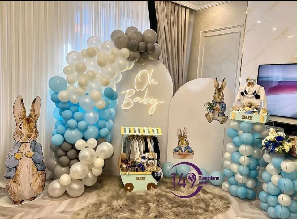 Şar Kompozisiyalı Fotozona Dekoru — şəkil 1, Bakı